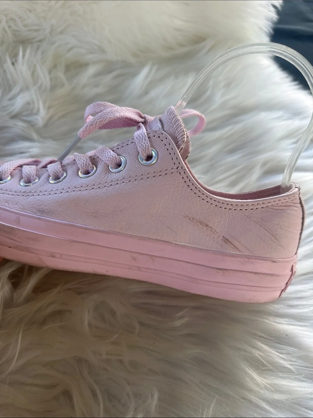 Converse soft pink